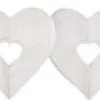 Slinger Papier Hartjes Wit