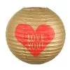 Papieren Lampion Love – 25cm