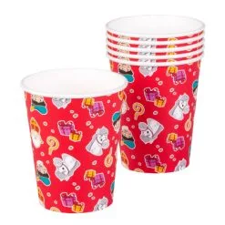 Set 6 Papieren Bekertjes Sinterklaas (25cl)