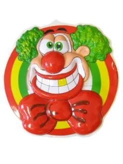Wanddeco Clownshoofd Lachend 50×50