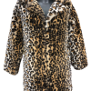 Bontjas Fake Fur Panter Lang