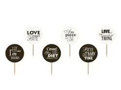 Cupcake Toppers Sweet Love