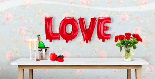 Folieballon Kit “LOVE” (lucht) 8 Folieballon Kit “LOVE” (lucht) -leuke kledingwinkel Folieballon kit LOVE