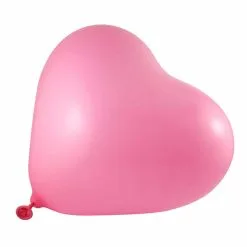 Ballonnen Hart Roze 30cm Per 100