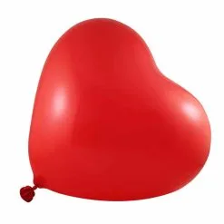 Ballonnen Hart Rood 30cm Per 100