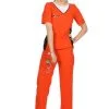 Kostuum Jailbird Orange