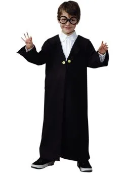 Mantel Tovenaar Zwart