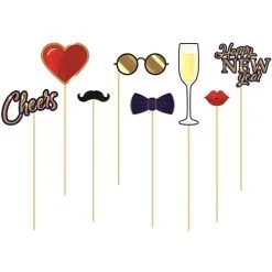 Photobooth Props “Happy New Year” Props