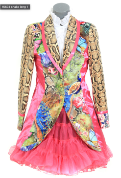 Carnavalsjas Snake Dames Lang