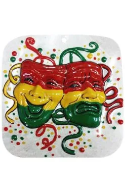 Wanddeco Masker Lach En Traan