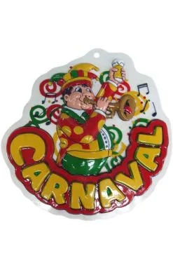 Wanddeco Muzikant Met Trompet