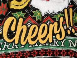 Sweater Santa Cheers -leuke kledingwinkel X 12100 application letters