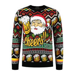 Sweater Santa Cheers