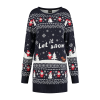 Sweater Dress Let It Snow