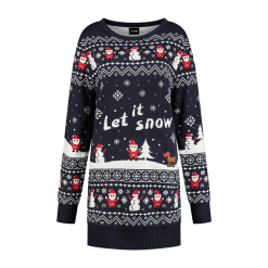 Sweater Dress Let It Snow