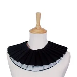 Papieren Kraag Zwart/wit